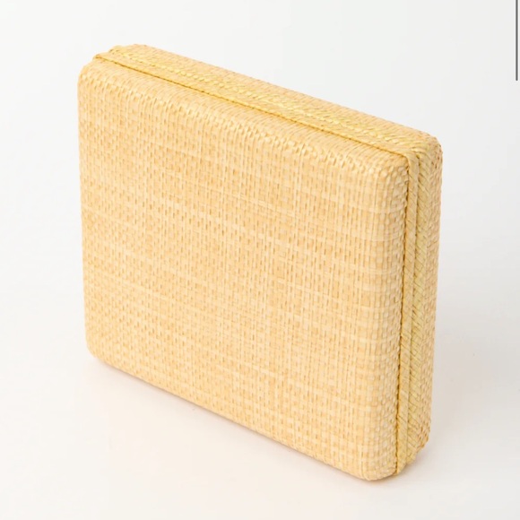 Toteme Raffia Box Clutch - Picture 3 of 10